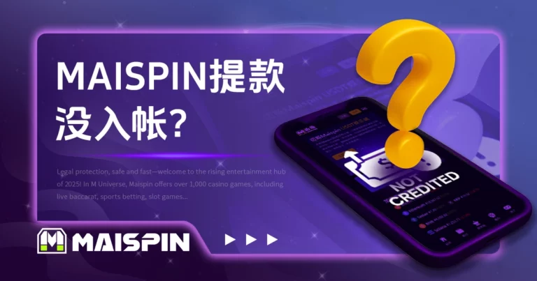 MAISPIN 提款没入帐? 3 种常见原因与解决方式一次看懂
