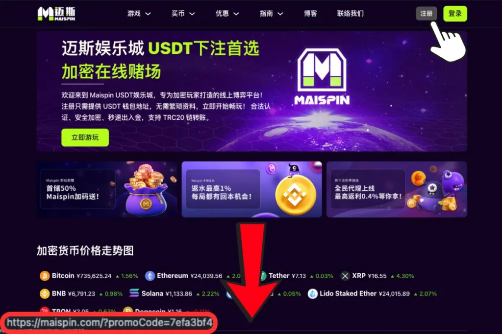 官方MAISPIN注册网址