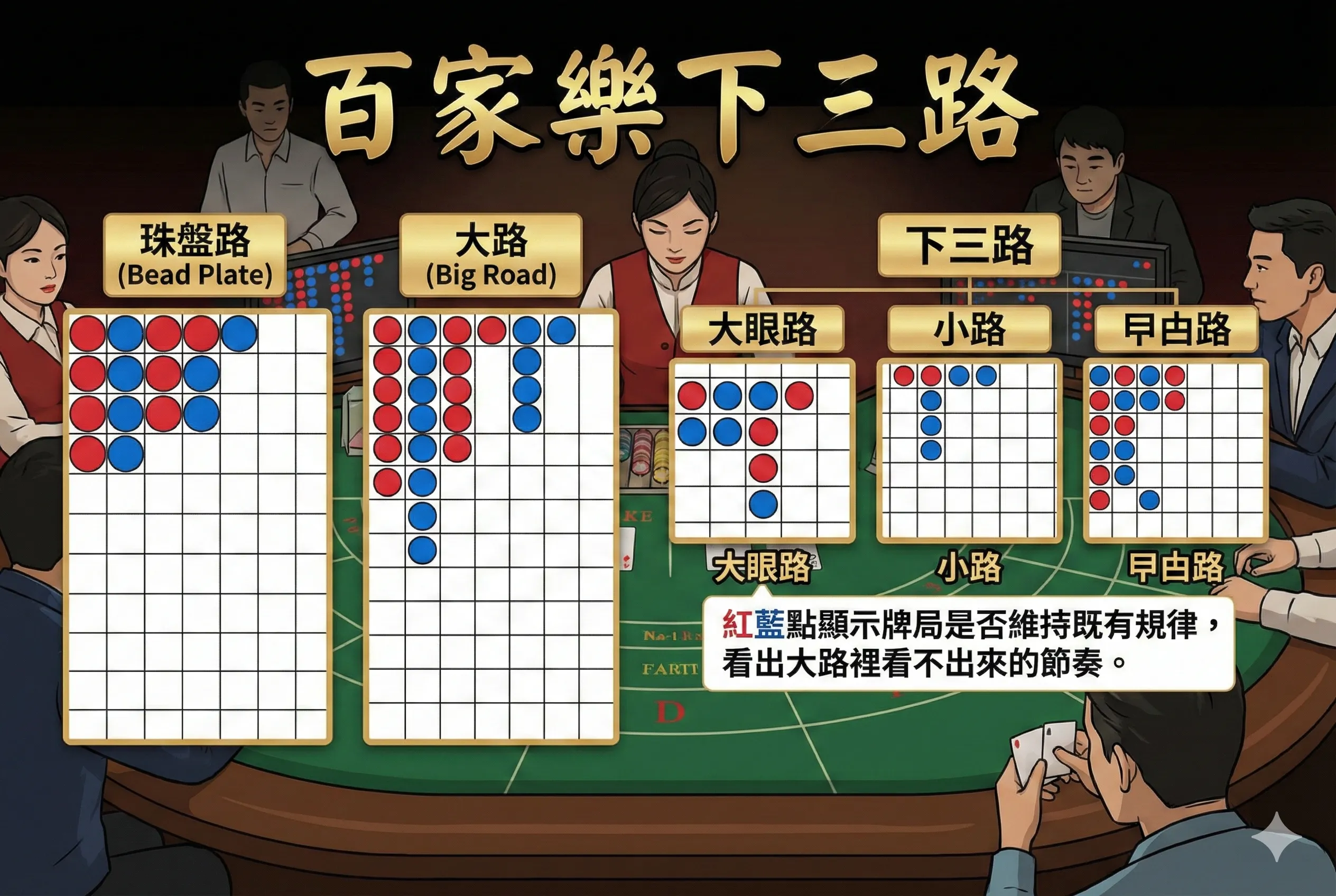 百家乐下三路是什么