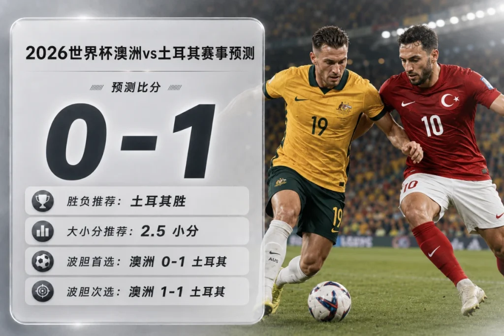 2026世界杯澳洲vs土耳其赛事预测