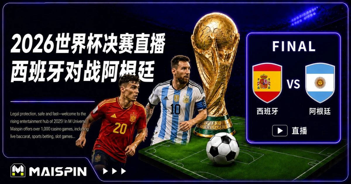 2026世界杯决赛7月20日开战!西班牙对阿根廷争冠,直播时间、转播平台与冠军预测