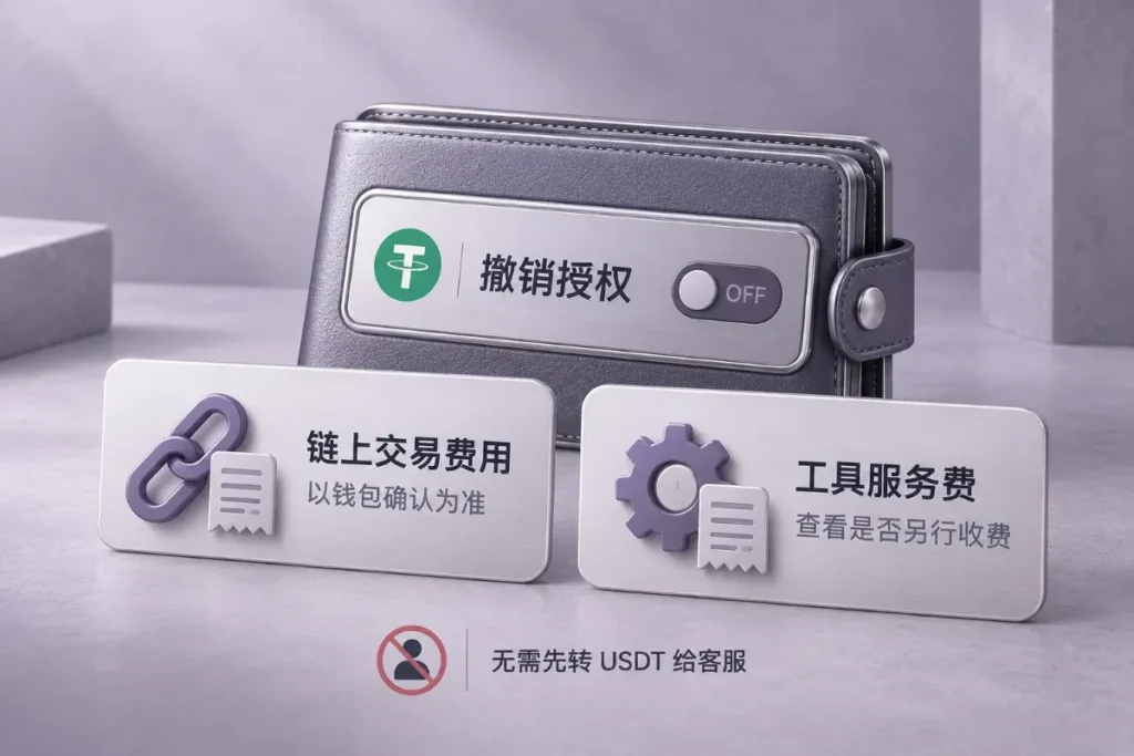 取消USDT授权需要多少手续费