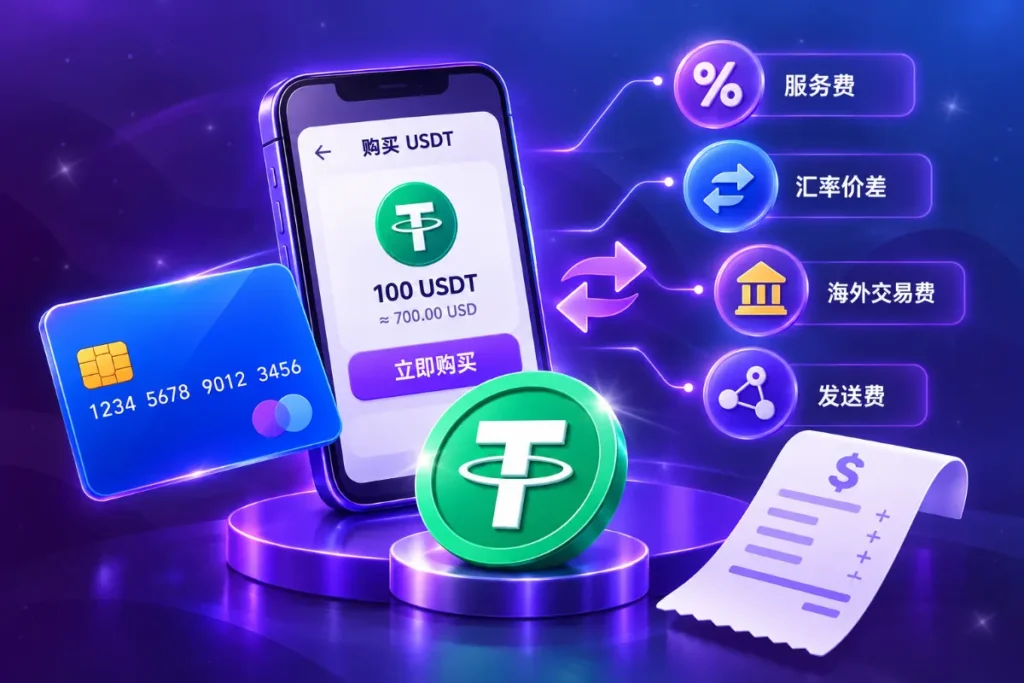 信用卡买USDT手续费