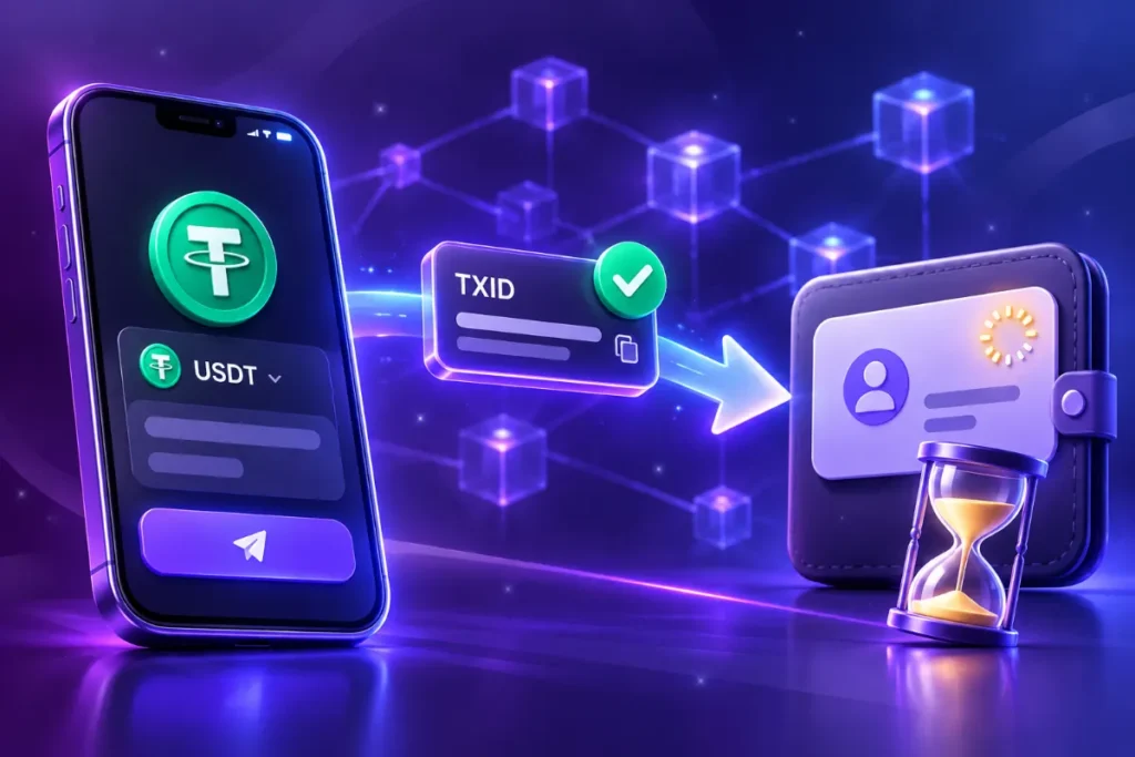 USDT支付完成后多久会到帐?