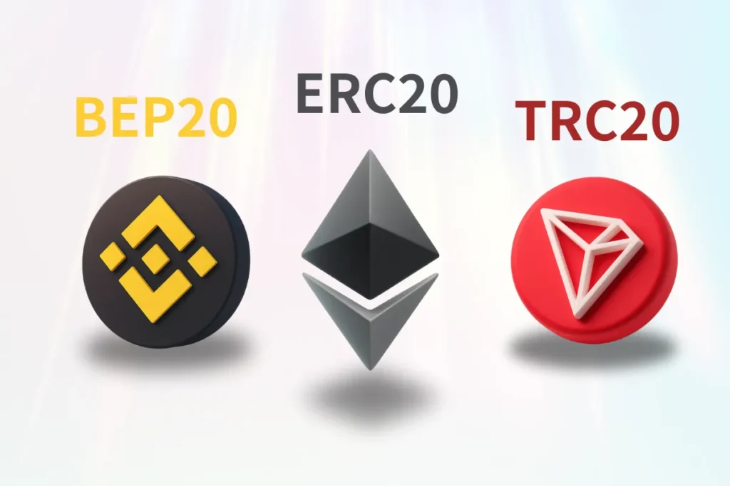 各链别简介与差异比较（BEP20、ERC20、TRC20）