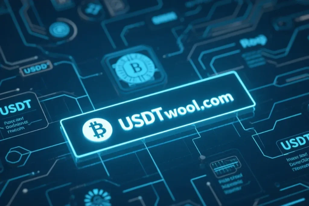 USDT钱包地址 / 示意图