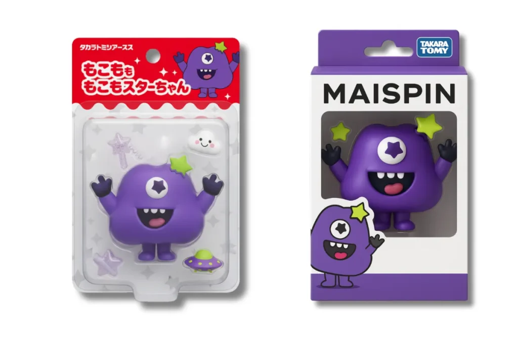 Maispin AI公仔成品示意图
