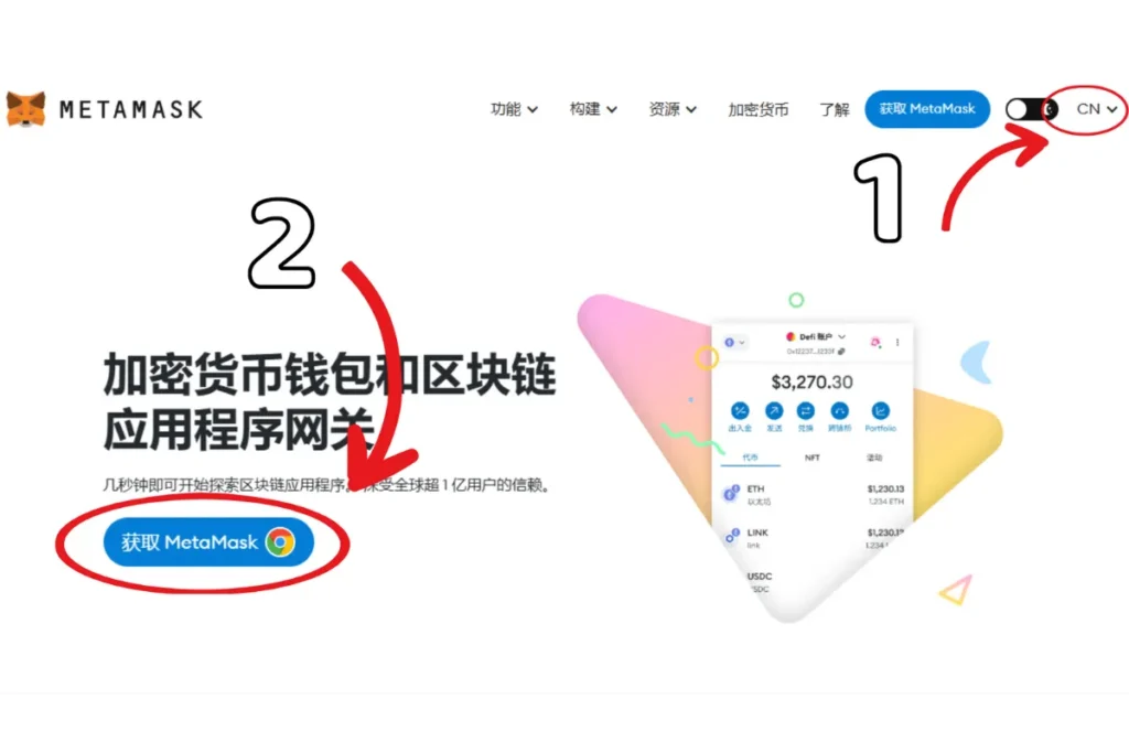 MetaMask 教学 / 图片取自网络
